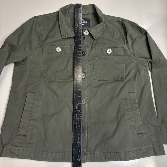 Toad & Co Women’s Earthworks Huxley Jacket Green Organic Cotton Gorpcore M - Picture 11 of 11